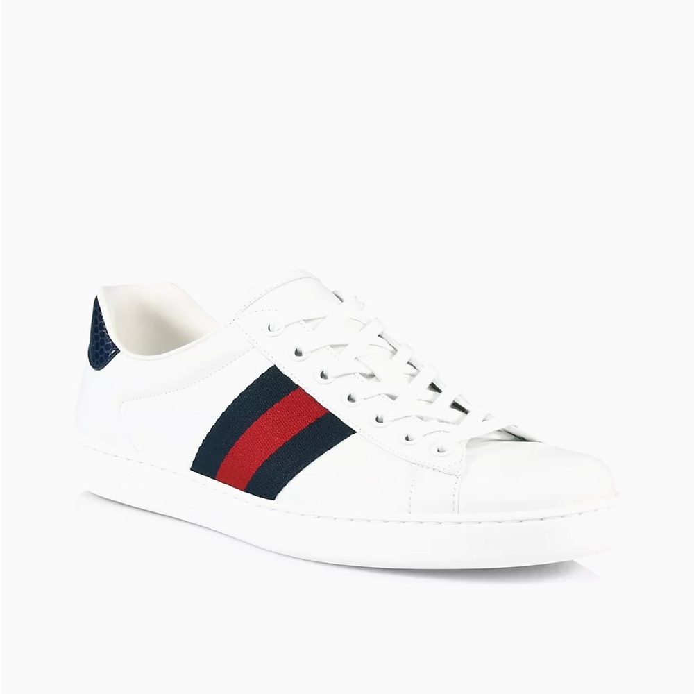 Gucci GG Stripe Tennis Sneakers